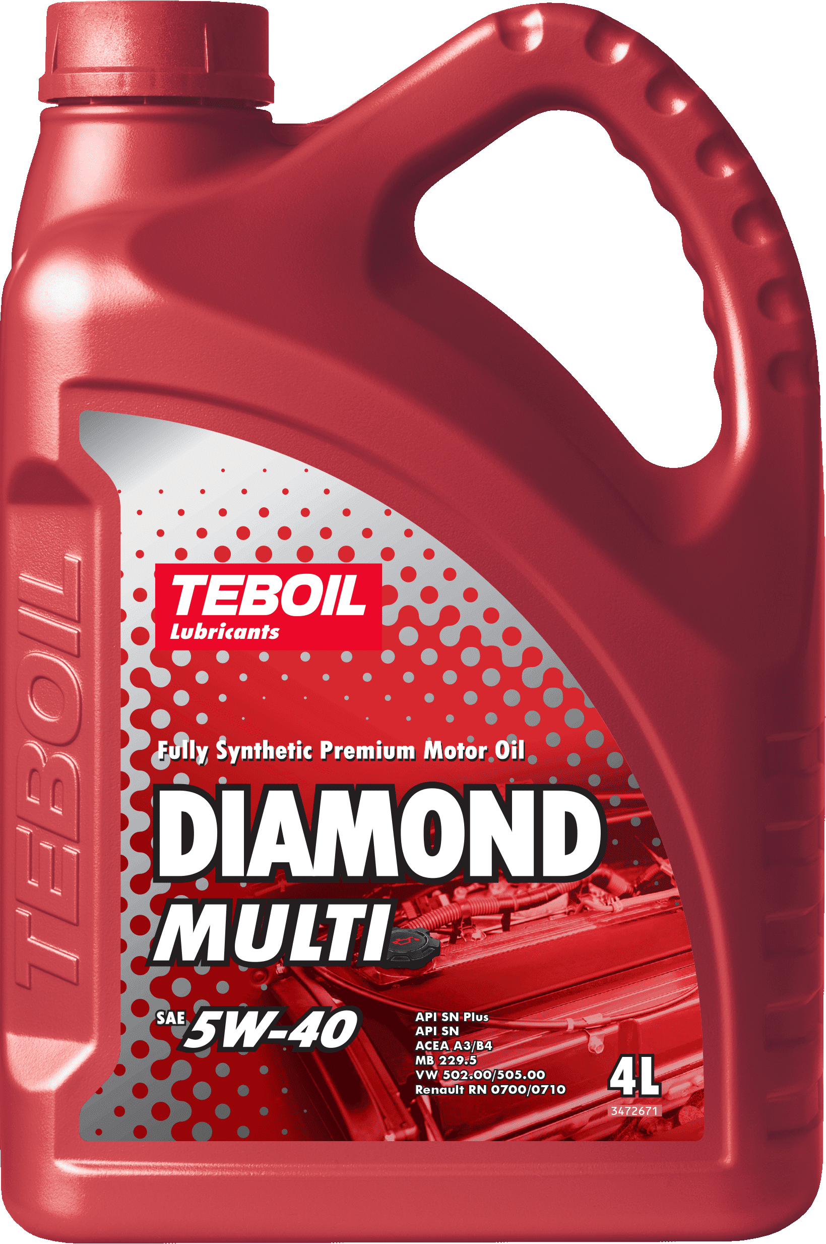 TEBOIL Gold 5W-40 4 л