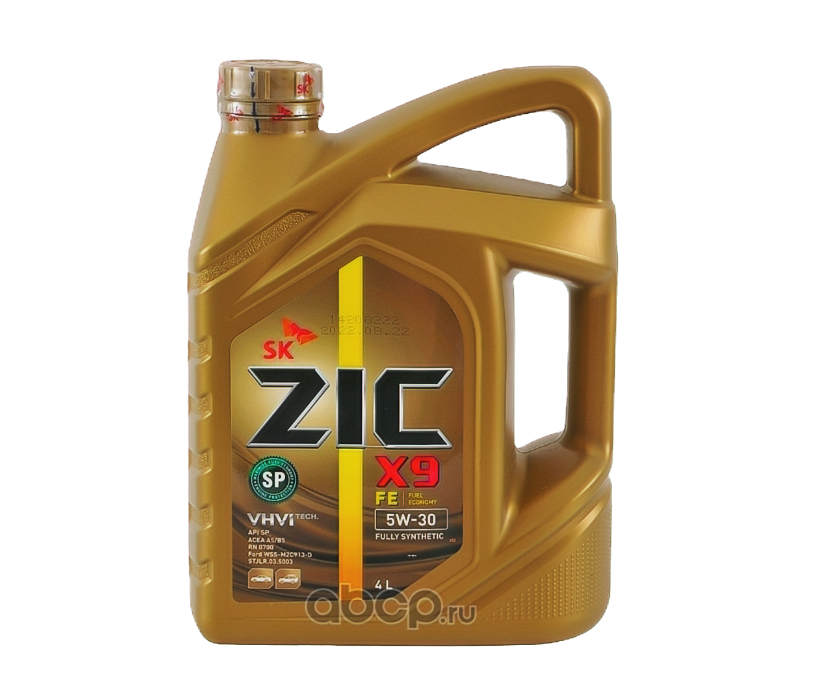 ZIC X9 5W-40 4 л